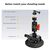 K&F CONCEPT Braço mágico com Ventosa para Action Cams