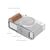 SMALLRIG 5984 L-Bracket com Punho de Madeira para Fujifilm X-E5 - Rosewood/Prata