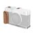 SMALLRIG 5984 L-Bracket com Punho de Madeira para Fujifilm X-E5 - Rosewood/Prata