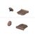 SMALLRIG 6240 Kit Tampa Hot Shoe e Botão de Obturador Fujifilm - Walnut