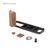 SMALLRIG 5985 L-Bracket com Punho de Madeira para Fujifilm X-E5 - Rosewood/Preto