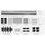 FALCON EYES Sistema de Carris de Teto B-3030D 3x3m com 4 Pantógrafos