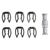 FALCON EYES Sistema de Carris de Teto B-3030D 3x3m com 4 Pantógrafos