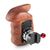 SMALLRIG 2117 Punho de Madeira Lateral Direito com NATO Mount