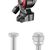 MANFROTTO Cabeça de Vídeo Fluida Befree Live MVH400AH