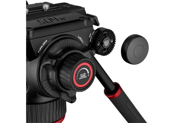 MANFROTTO MVK504XSNGFC Tripé de Carbono 635 Fast Single + Cabeça de Video Fluída 504X