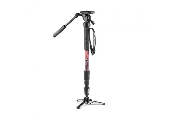 MANFROTTO Monopé Element MII MVMELMIIA4 com Cabeça Fluida - Vermelho
