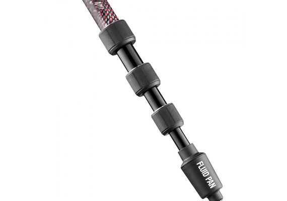 MANFROTTO Monopé Element MII MVMELMIIA4 com Cabeça Fluida - Vermelho