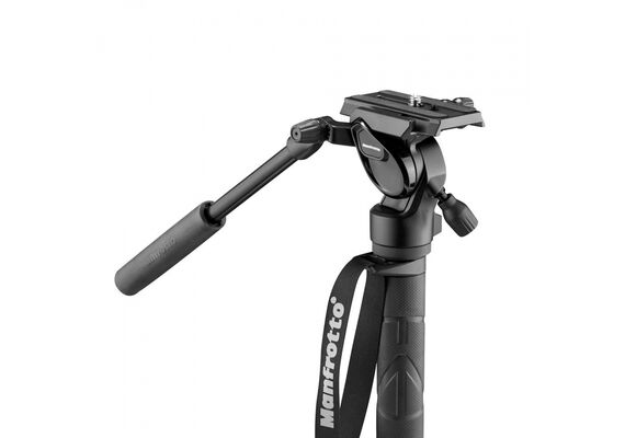 MANFROTTO Monopé Element MII MVMELMIIA4 com Cabeça Fluida - Vermelho