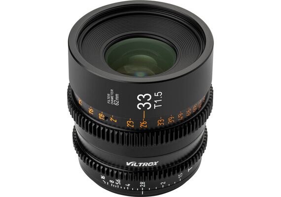 VILTROX S-33mm T1.5 Cine MF Micro 4/3