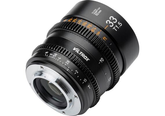 VILTROX S-33mm T1.5 Cine MF Micro 4/3
