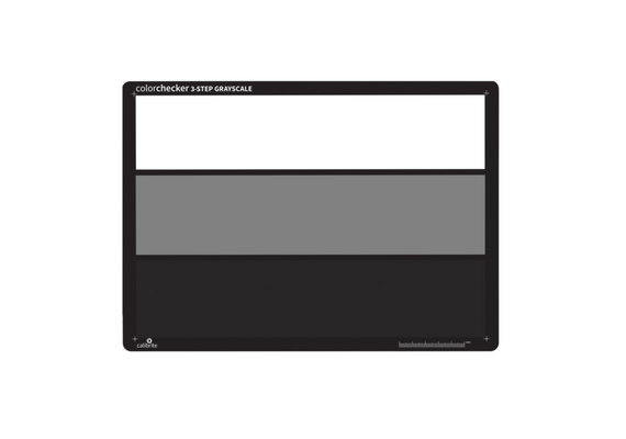 ColorChecker 3-Step Grayscale A