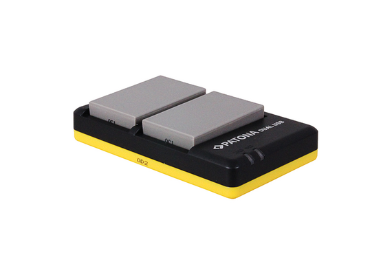 PATONA Carregador Duplo USB para 2 Baterias Sony NP-FP / NP-FH / NP-FV