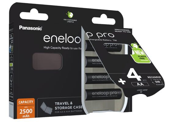 ENELOOP Pro Pilha Recarregável AA 2500mAh