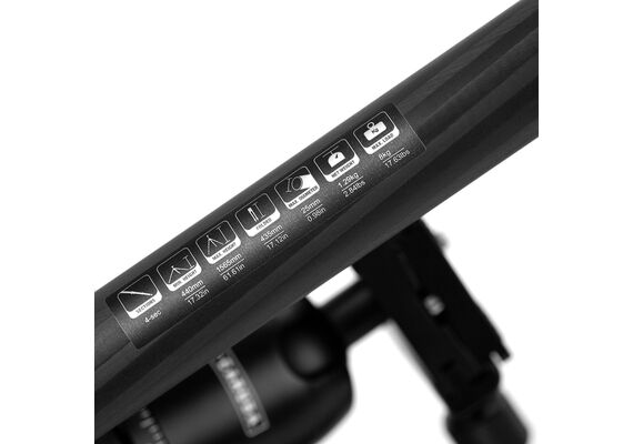 CARUBA Tripé de Carbono com Cabeça de Bola Travelstar 156