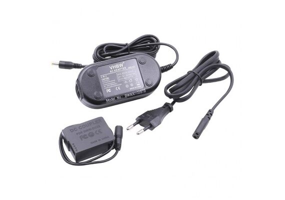 COLORBAT Alimentador DC similar ao Panasonic DMW-AC8 com Dummy DMW-BLC12