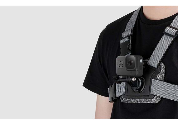 TELESIN Arnês de Torso com Dois Suportes para Action Cam