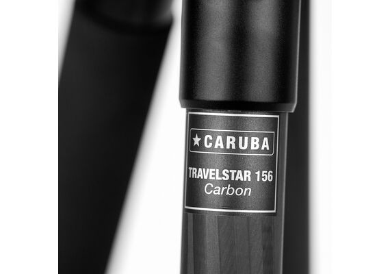 CARUBA Tripé de Carbono com Cabeça de Bola Travelstar 156