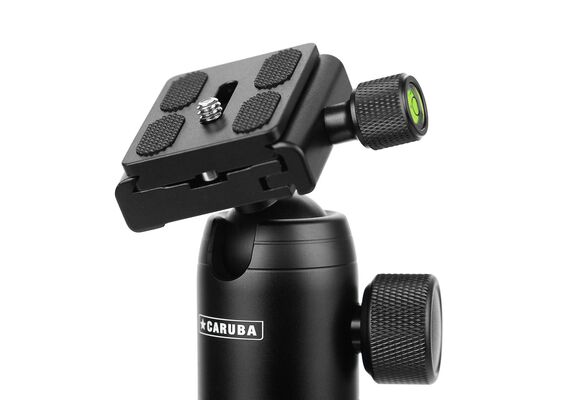 CARUBA Tripé de Carbono com Cabeça de Bola Travelstar 156