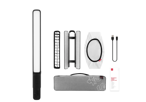 ZHIYUN Iluminador Tubular LED FIVERAY F100 COMBO - Preto