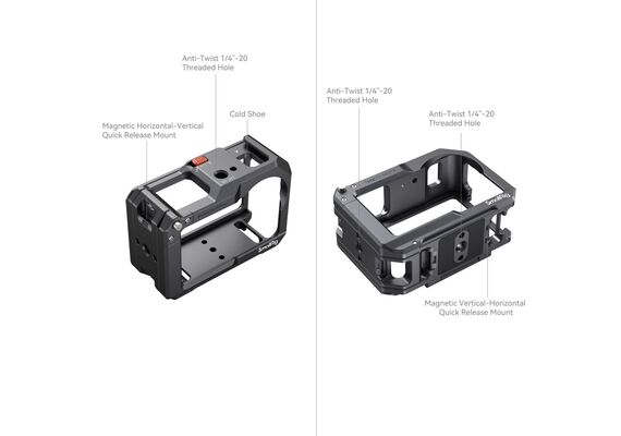 SMALLRIG 4119 Cage para DJI Osmo Action 3