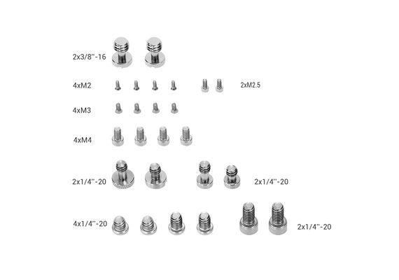 SMALLRIG AAK2326 Conjunto de parafusos SmallRig para acessórios de câmera