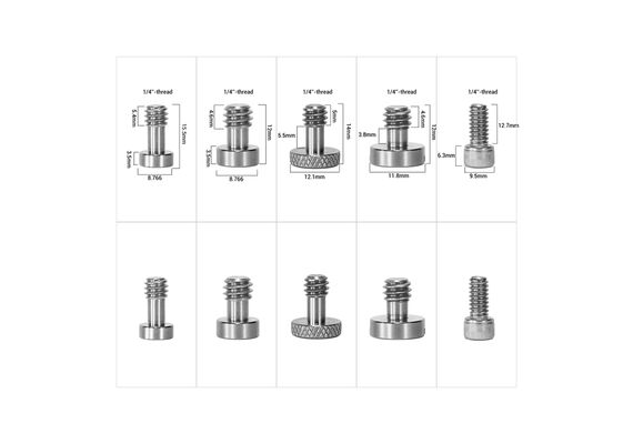 SMALLRIG AAK2326 Conjunto de parafusos SmallRig para acessórios de câmera