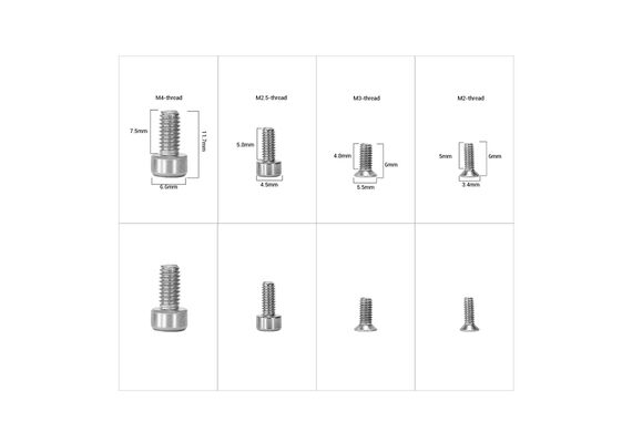 SMALLRIG AAK2326 Conjunto de parafusos SmallRig para acessórios de câmera