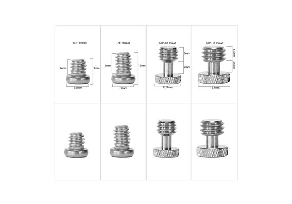 SMALLRIG AAK2326 Conjunto de parafusos SmallRig para acessórios de câmera