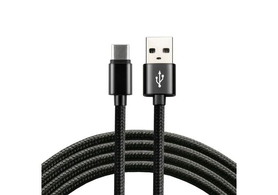 EVERACTIVE Cabo USB - USB-C  com Suporte para Carregamento Rápido de até 3A CBB-1CB 100cm