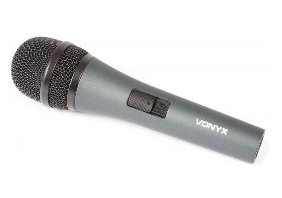 VONYX Microfone de Mão com Cabo XLR de 5metros DM825