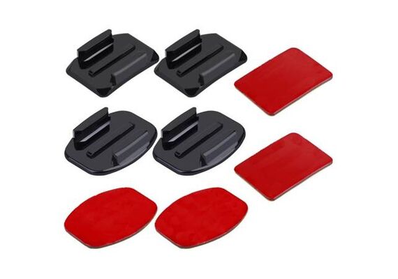 TELESIN Bases Adesivas Curvas e Planas para GoPro
