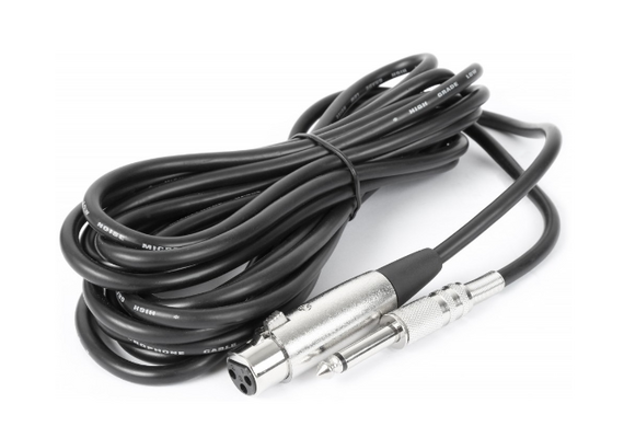 VONYX Microfone de Mão com Cabo XLR de 5metros DM825