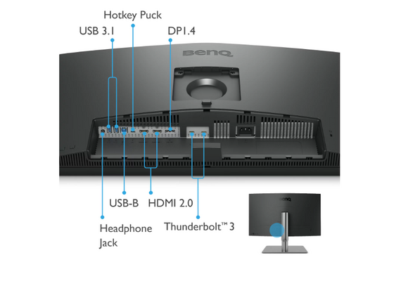 BENQ Monitor PD2725U 27" 4K UHD IPS