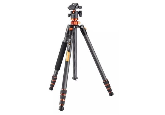 K&F CONCEPT Tripé/Monopé de Carbono SA254C1 + Cabeça de Bola