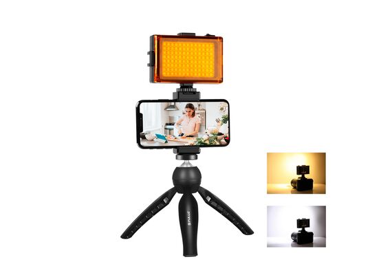 PULUZ Kit Broadcast para Smartphone (Tripé + LED + Suporte Smartphone)