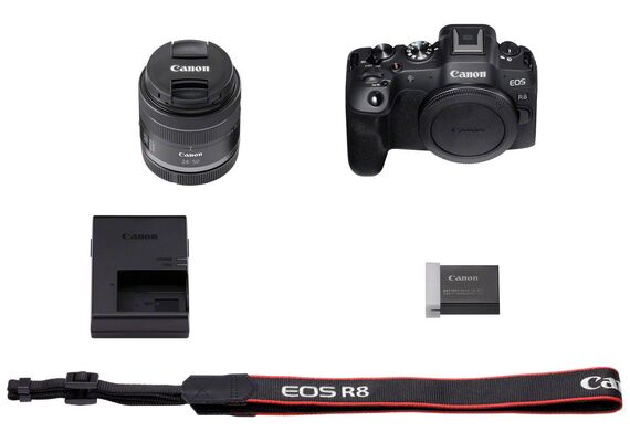 CANON EOS R8 + RF 24-50mm f/4.5-6.3 IS STM E
