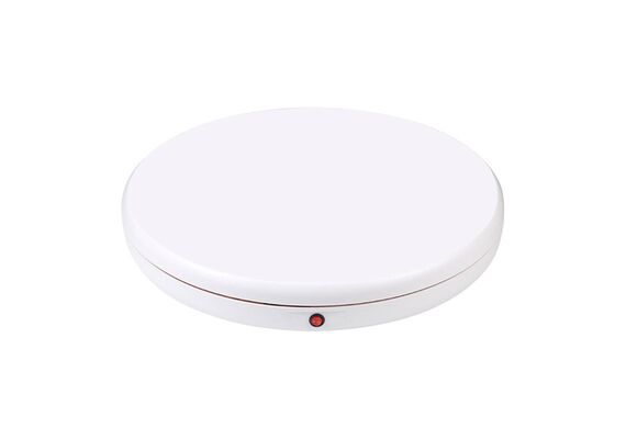 PULUZ Mesa Giratória 360º USB 45cm Branco