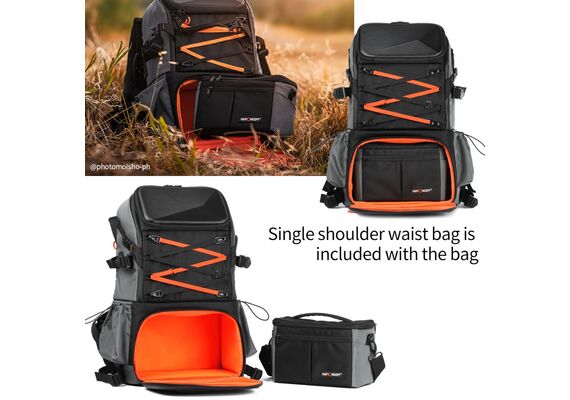 K&F CONCEPT Mochila Multifuncional Camera Backpack KF13.107 - 32L
