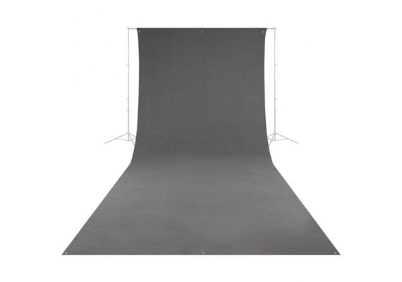 WESTCOTT Fundo de Tecido "Sem Vincos" (270x610cm) - Cinza