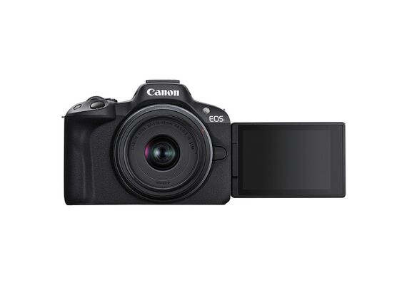 CANON EOS R50 + RF-S 18-45mm + 55-210mm (Preto)