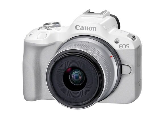 CANON EOS R50 + RF-S 18-45mm (Branco)