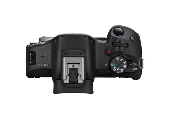 CANON EOS R50 + RF-S 18-45mm + 55-210mm (Preto)