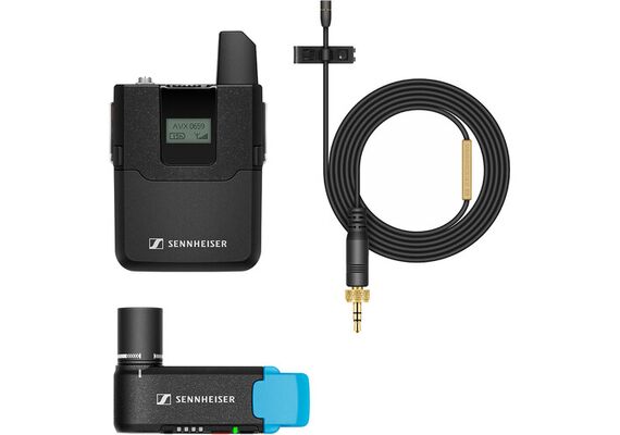 SENNHEISER Kit Microfone de Lapela Wireless AVX MKE2 SET