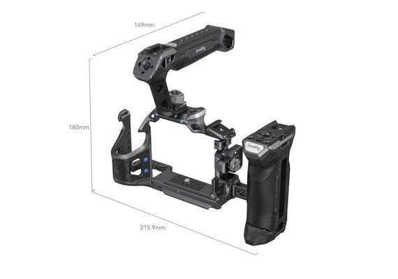 SMALLRIG 3710 "Rhinoceros" Kit Cage para Sony Alpha 7R V / Alpha 7 IV / Alpha 7S III