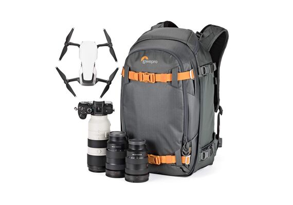LOWEPRO Mochila Whistler Backpack 350 AW II Green Conversion - Cinza