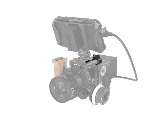 SMALLRIG 3011 Rod Clamp com Trilho NATO