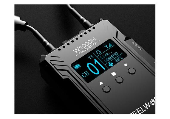 FEELWORLD Sistema de Transmissão Wireless W1000H