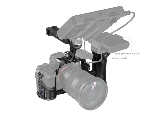 SMALLRIG 3710 "Rhinoceros" Kit Cage para Sony Alpha 7R V / Alpha 7 IV / Alpha 7S III