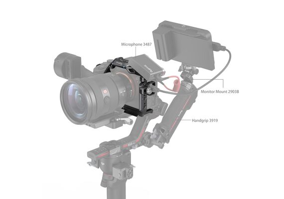 SMALLRIG 3710 "Rhinoceros" Kit Cage para Sony Alpha 7R V / Alpha 7 IV / Alpha 7S III